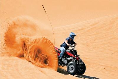DESERT SAFARI DUBAI Dirt Ride