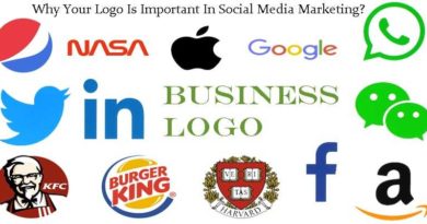 Companies logo for social media promotion