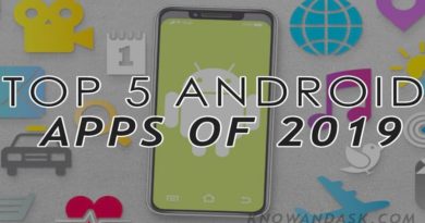 Top 5 Android Apps of 2019