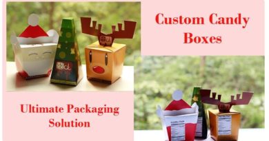 Custom Candy Boxes packing