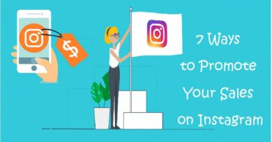 7 Ways to Promote Your Sales on Instagram