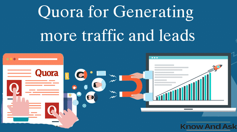 Quora to increase your website traffic