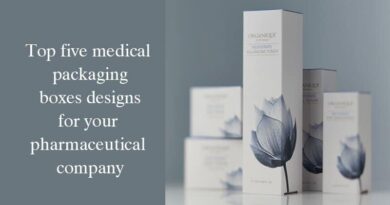 Top five medical packaging boxes designs